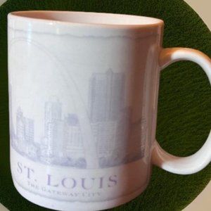 Starbucks ARCHITECTURE SERIES St. Louis Gateway Arch Mug 2008